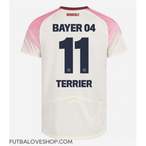 Dres Bayer Leverkusen Martin Terrier #11 Preč 2025-26 Krátky Rukáv